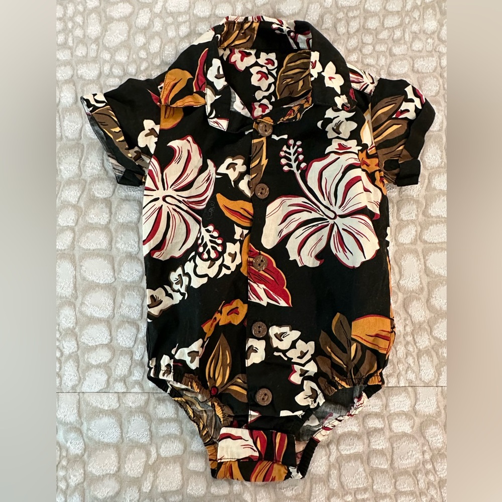 Boys Authentic Hawaiian Onesie